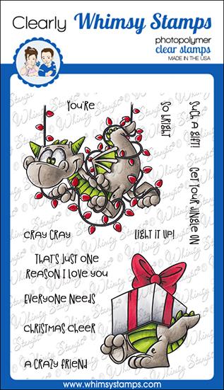 Dragon Christmas Cheer Clear Stamps