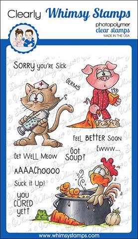 Get Well Clear Stamps
