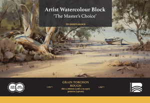 Master's Choice Watercolour Block - 7.08"x 10.23"  - Rough