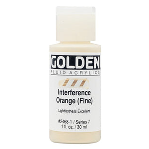 Golden Fluid Acrylics - 1oz. - Interference Colours