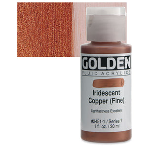 Golden Fluid Acrylics - 1oz. - Iridescent Colours