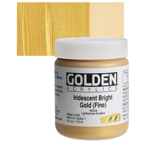 Golden Heavy Body Acrylics - 4oz. - Iridescent