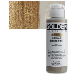 Golden Fluid Acrylics - 4oz. - Iridescent Colours