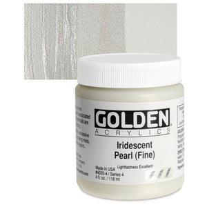 Golden Heavy Body Acrylics - 4oz. - Iridescent