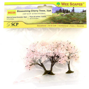 Wee Scapes Cherry Trees -2.5" to 3" - 3pk
