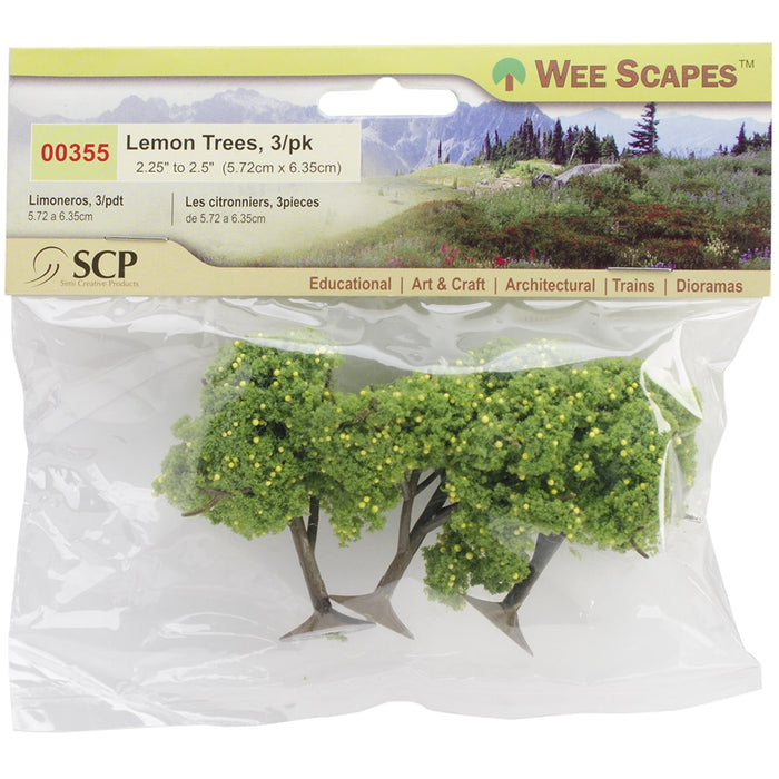 Wee Scapes Lemon Trees - 2.25" to 2.5" - 3pk