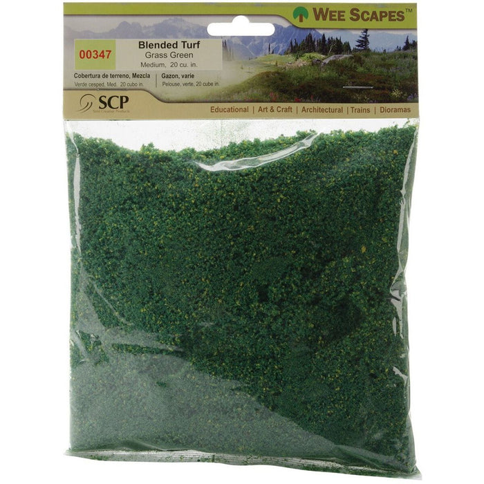 Wee Scapes Turf - Blended - Grass Green (Medium)