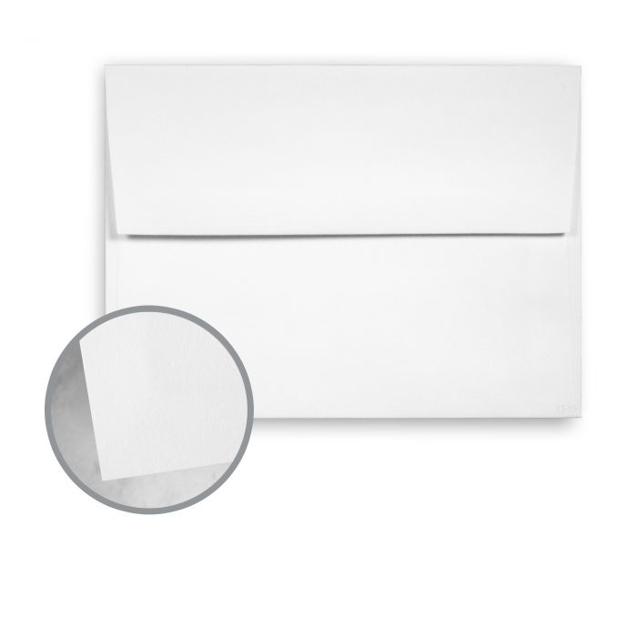 Canaletto Grana Grossa Premium White Envelopes - A2