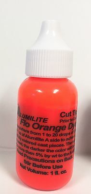 Alumilite Resin Dye - 1oz. - Fluorescent Orange