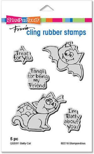 Stampendous - Batty Cat - Stamp and Die set