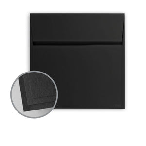 Midnight Black Envelope - 6" x 6"