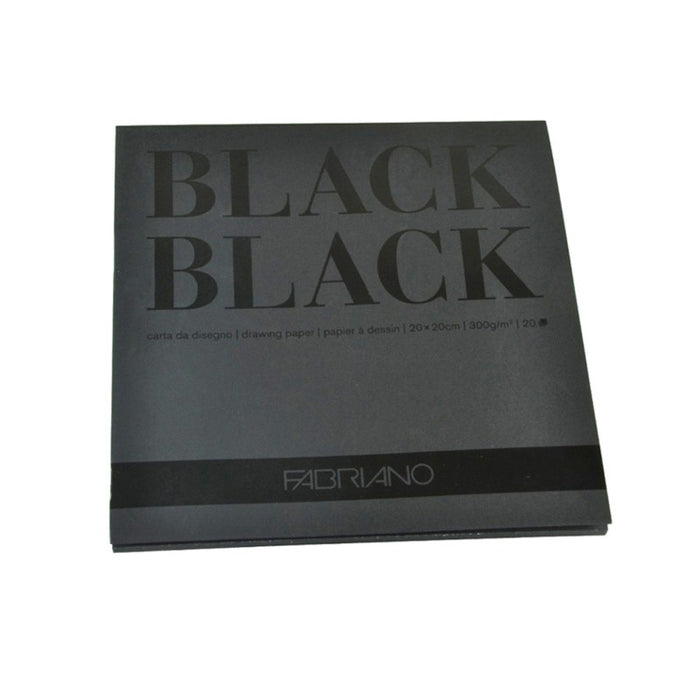 Fabriano Black Black Pad - 8"x 8"