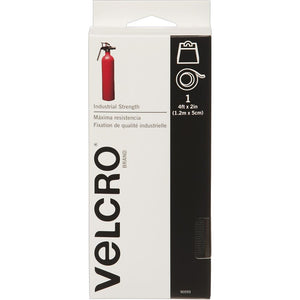 VELCRO® Industrial Strength Tape 2"X4' - Black