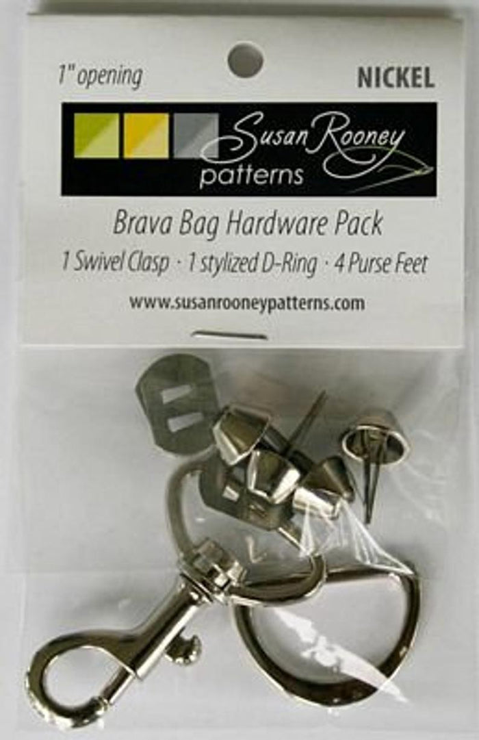 Bag Hardware - Tri D-Ring/Feet