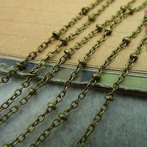 Antique Bronze Chain - By the Foot