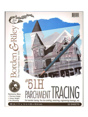 Heavyweight Parchment Tracing Paper Pad