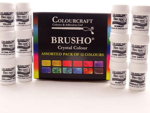 Brusho 12 Colour Set
