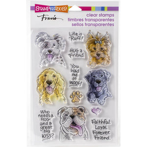 Stampendous - Dog Kisses