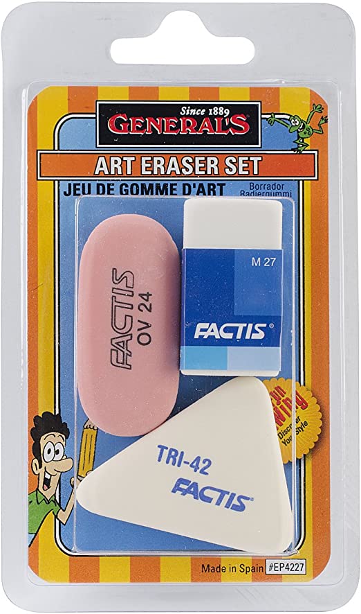 Art Eraser Factis Set