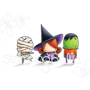 Stamping Bella - Frankie, Witchy & Mummy
