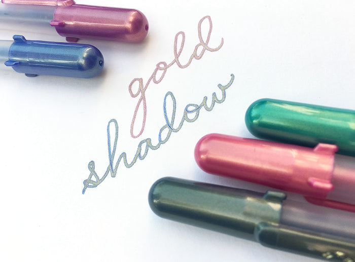 Gelly Roll Gold Shadow Pens