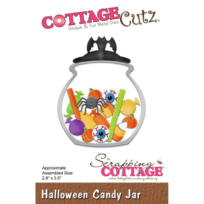 CottageCutz - Halloween Candy Jar