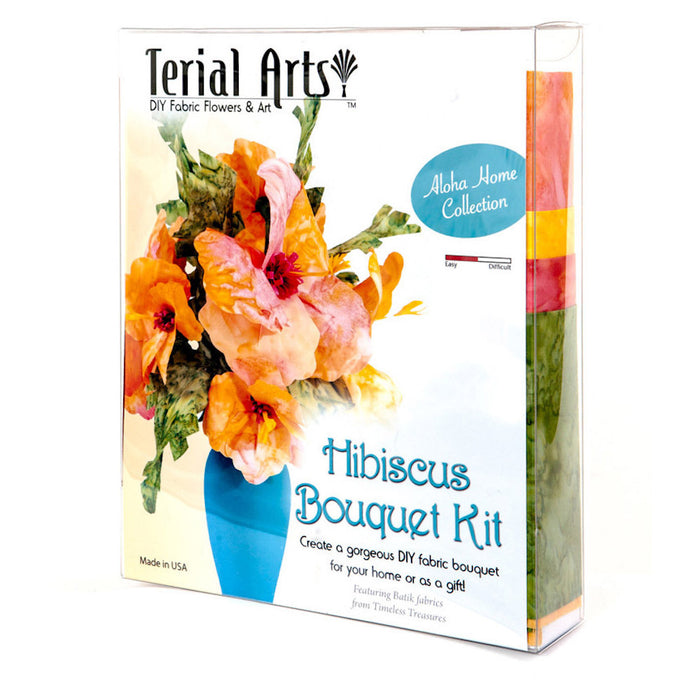 Terial Arts Bouquet Kit - Hibiscus