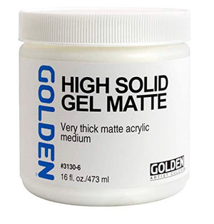 Golden High Solid Gel - Matte - 16OZ