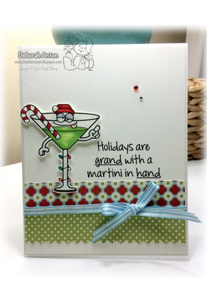 Your Next Stamp - Holiday Martini