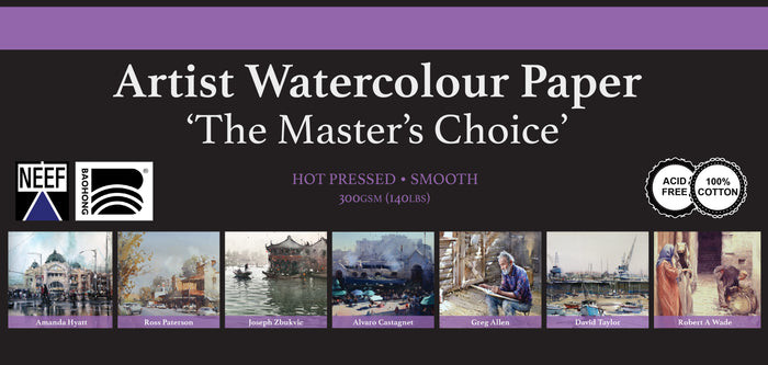 Master's Choice Watercolour Sheet - 22.05"x 29.92" - Hot Press