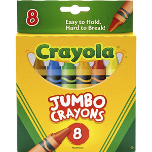 Jumbo Crayons Set - 8ct
