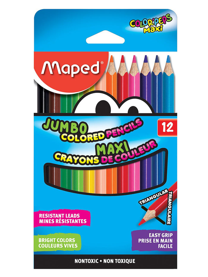 Color'Peps Jumbo 12-Pencil Set