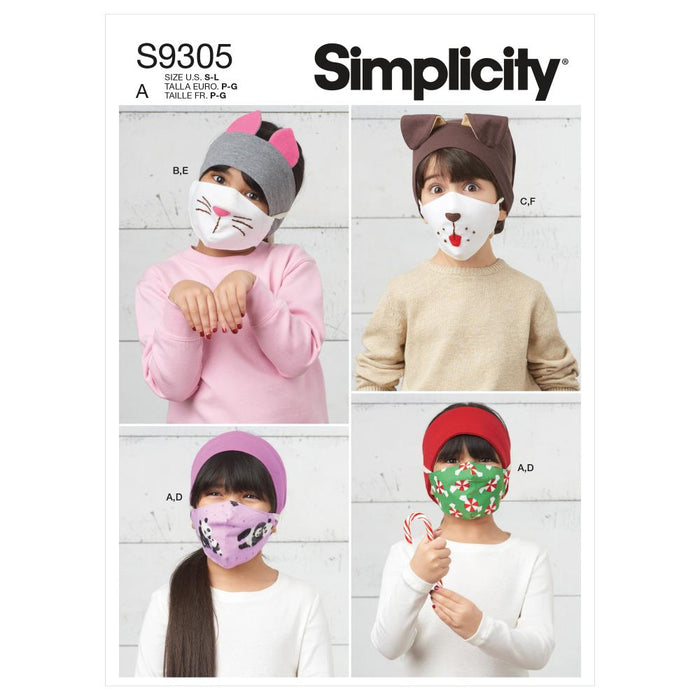 Simplicity Childrens Headbands, Hat & Face Coverings