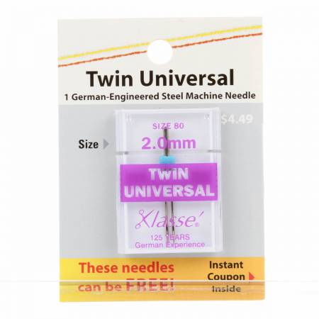 Klasse Twin Universal - 80/2.0mm