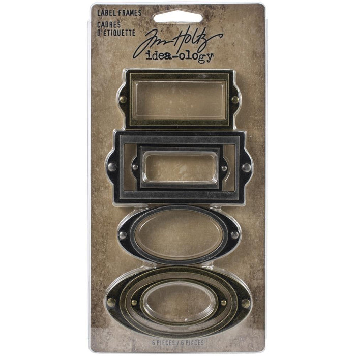 Idea-Ology Metal Adornments - Label Frames