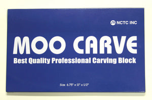MOO Carving Block 6.75"X 11"X.5"