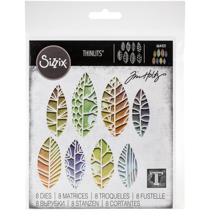 Sizzix Thinlits Dies By Tim Holtz - Cut-Out Leaves