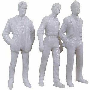 Wee Scapes Half Scale Male Figures - 3" - 3pk