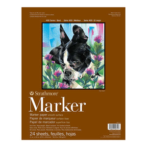 Strathmore Marker Paper Pads 400 Series - 11"x 14"