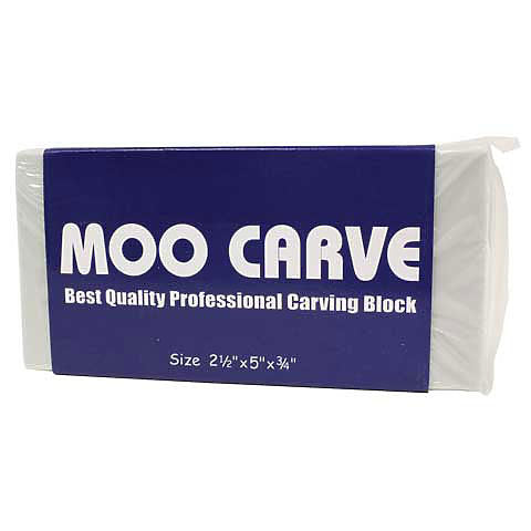 MOO Carving Block 2.5"X 5"X.75"