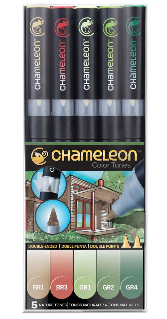 Chameleon Color Tones Marker Set - Nature Tones