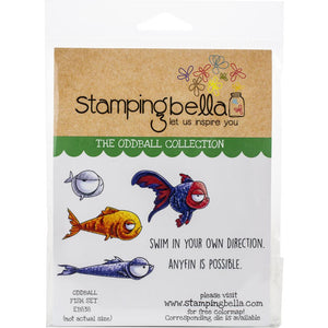 Stamping Bella Oddball Fish Set - Stamps & Dies