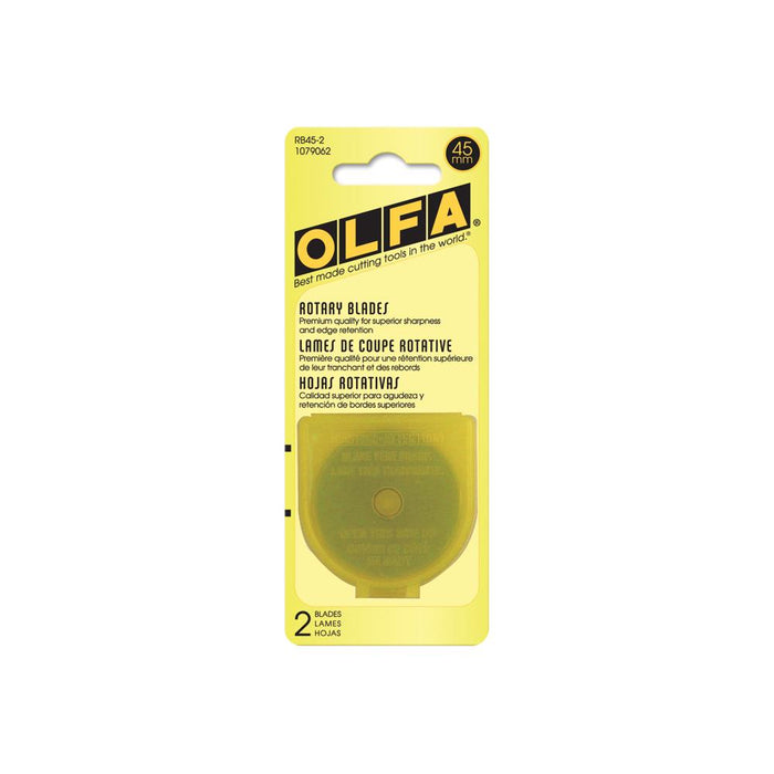 OLFA Rotary Blade Refills 45mm 2/Pkg