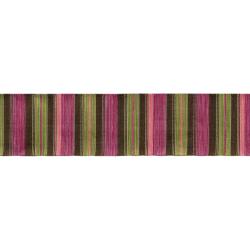 Striped - 1 1/2" - Olive/Brown