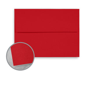 Plike Red A7 Envelope