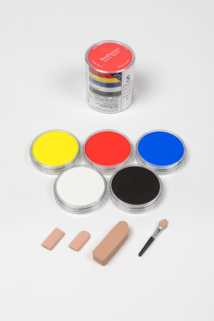 Pan Pastel 5 Colour Painting Set