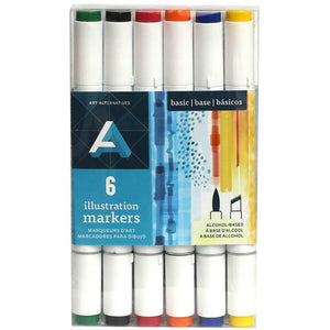 Illustration Marker Set - Primary Colours