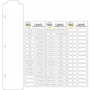 Project Life Dividers/Labels