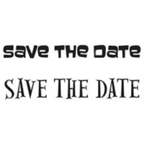 Woodware - Save the Date