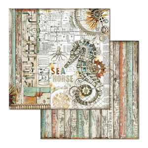 Stamperia Double-Sided - Seahorse